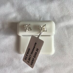 Moissanite Stud Earrings